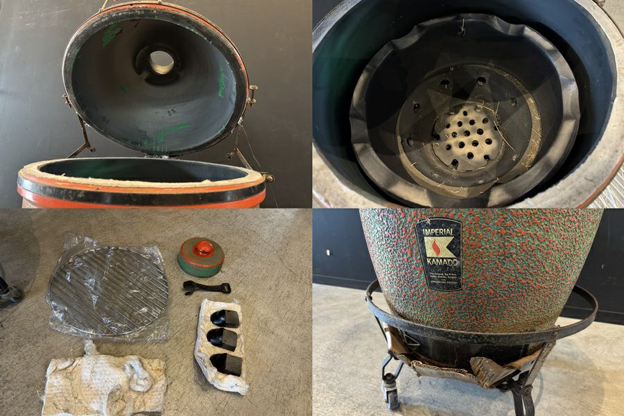 ◇衣浦焼 kmado IMPERIAL BARBECUE KAMADO POT 大黒ムシカマド サイズ4