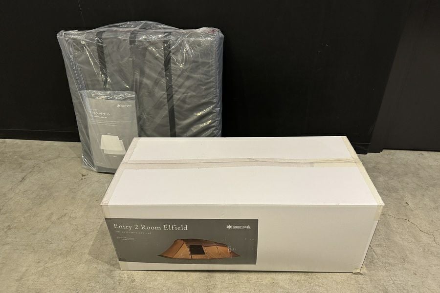 SNOW PEAKエントリー2ルーム エルフィールド マット＆シートセット