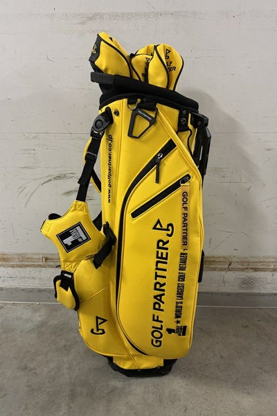 ◇GOLF PARTNER ゴルフパートナー NEXGEN イエローキャディバッグ 