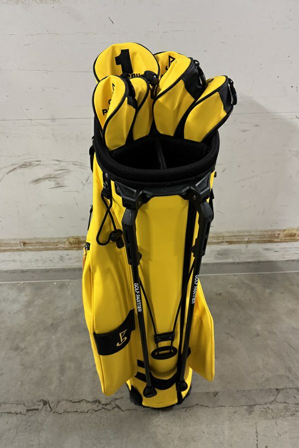 ◇GOLF PARTNER ゴルフパートナー NEXGEN イエローキャディバッグ