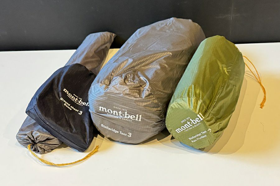 mont-bell キャンプテント、レインフライ、グランドシートの3点セット 送料無料】◇mont-bell モンベル ステラリッジテント3 1122650 レイン
