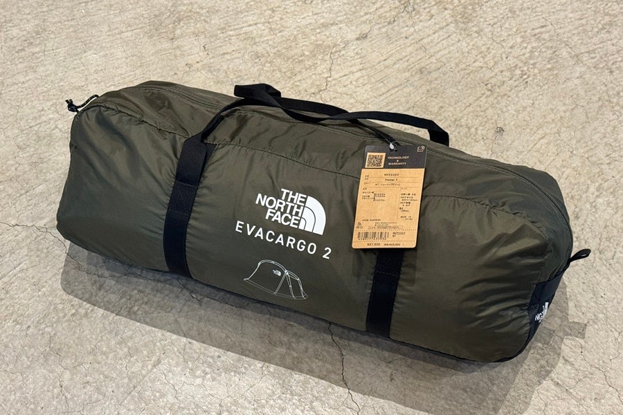 新品THE NORTH FACE EVACARGO 2 フットプリント付 THE NORTH FACE エバカーゴ2 フットプリント付き 新品 ノースフェイス