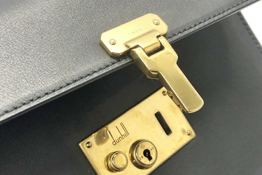 送料無料】◇dunhill ダンヒル ロックバッグ 2way メッセンジャー 鍵
