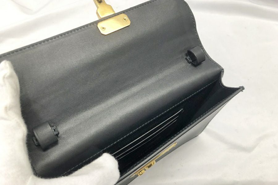 送料無料】◇dunhill ダンヒル ロックバッグ 2way メッセンジャー 鍵