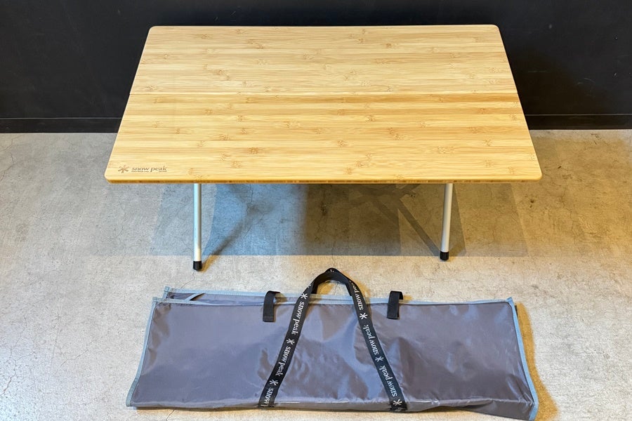 送料無料】◇Snow Peak スノーピーク ワンアクションテーブル竹