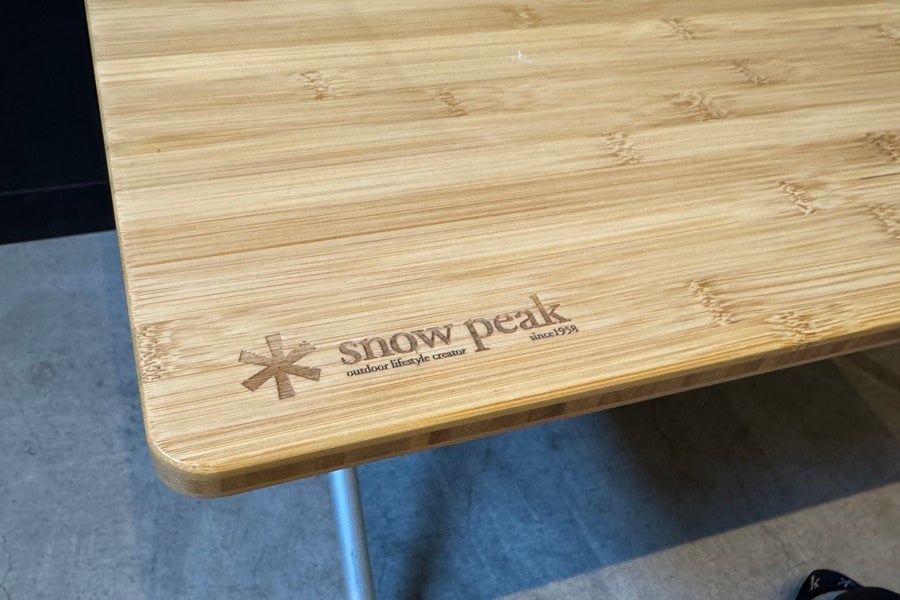 送料無料】◇Snow Peak スノーピーク ワンアクションテーブル竹