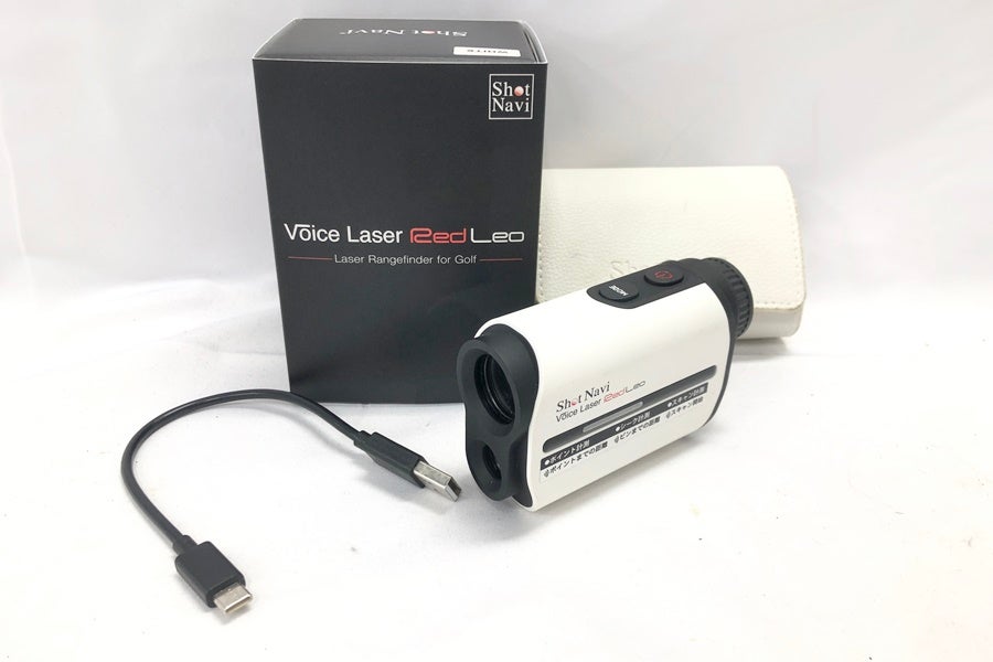 送料無料】◇Shot Navi ショットナビ Voice Laser Red Leo ゴルフ用