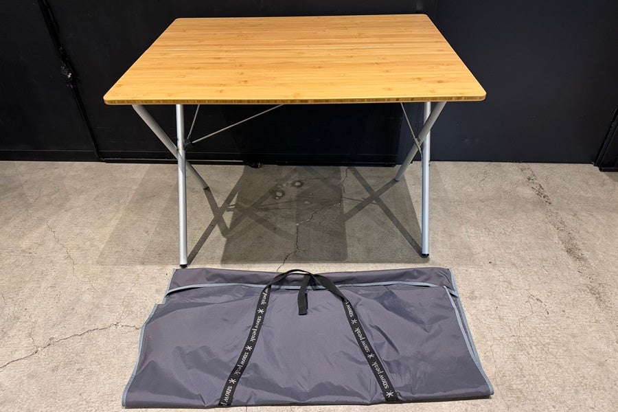 送料無料】◇Snow Peak スノーピーク ワンアクションテーブル竹
