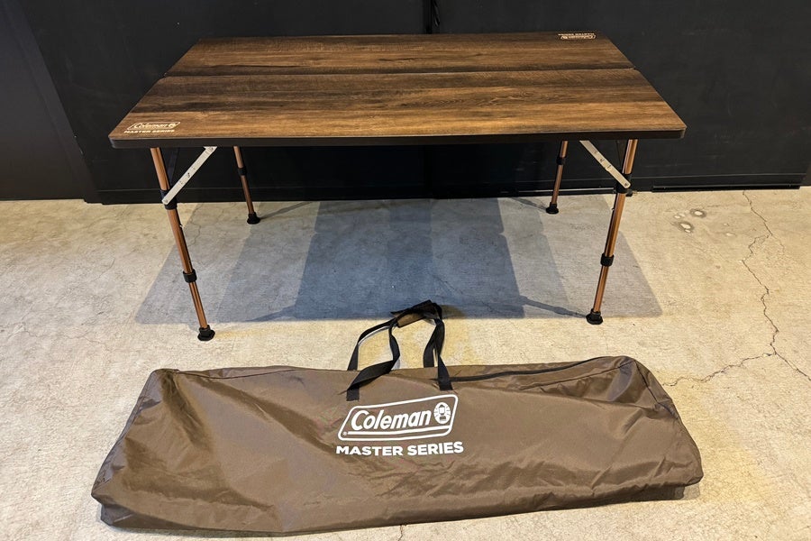 【中古美品・送料込】コールマン　マスターシリーズバタフライテーブル幅120cm 送料無料】◇Coleman コールマン バタフライテーブル/120 2000033137