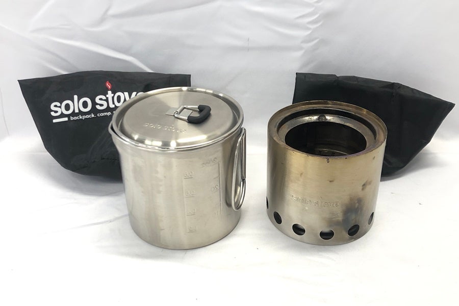 送料無料】◇solostove ソロストーブ ポット900 + ソロストーブライト