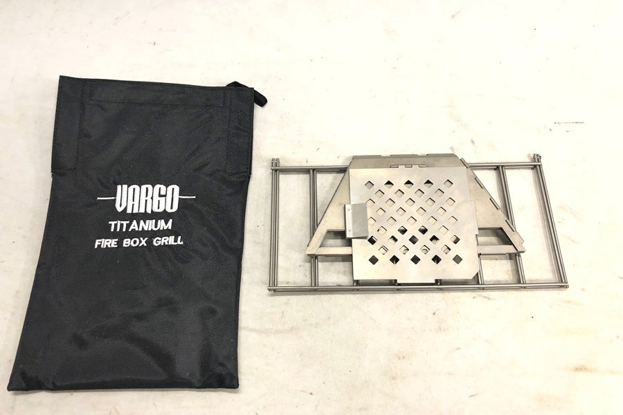 送料無料】◇VARGO バーゴ チタニウム ファイヤーボックスグリル