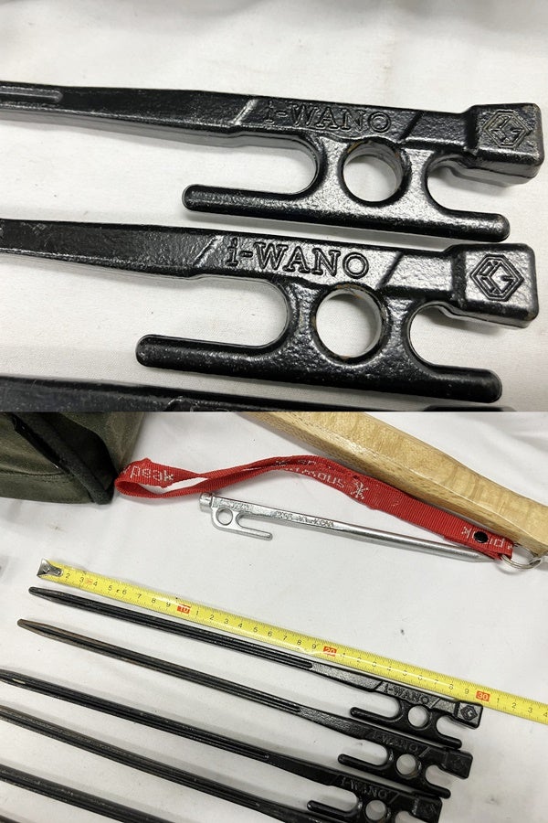 送料無料】◇Snow Peak スノーピーク ペグハンマー Pro.C IWANO 鍛造