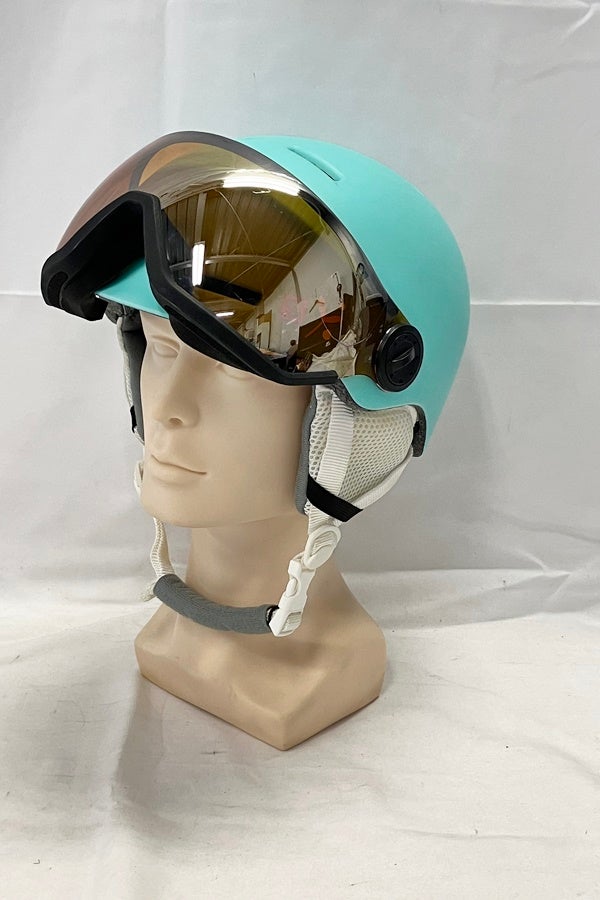 送料無料】◇Salomon サロモン GROM VISOR キッズ スキーヘルメット M
